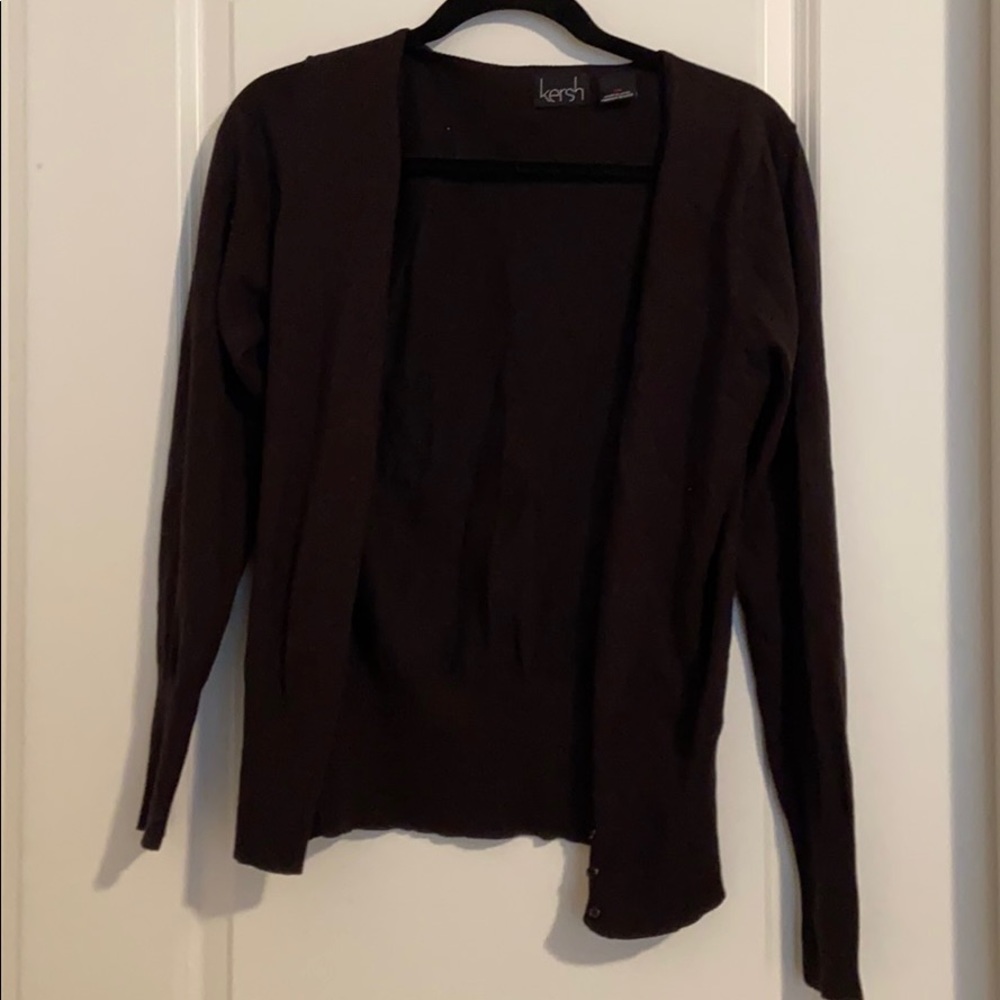Button Down Sweater